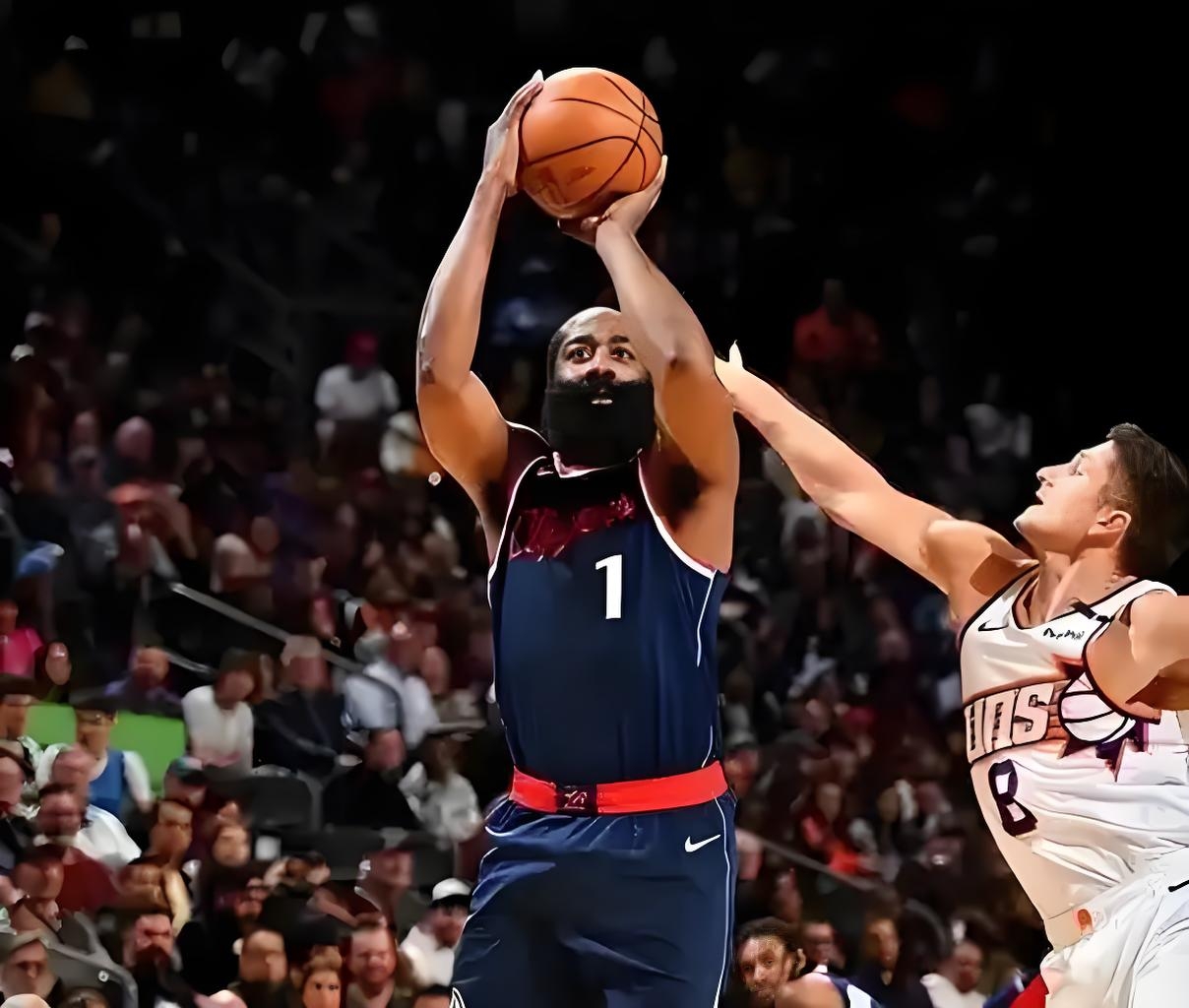 吉林队轻取篮网，哈登刷新纪录