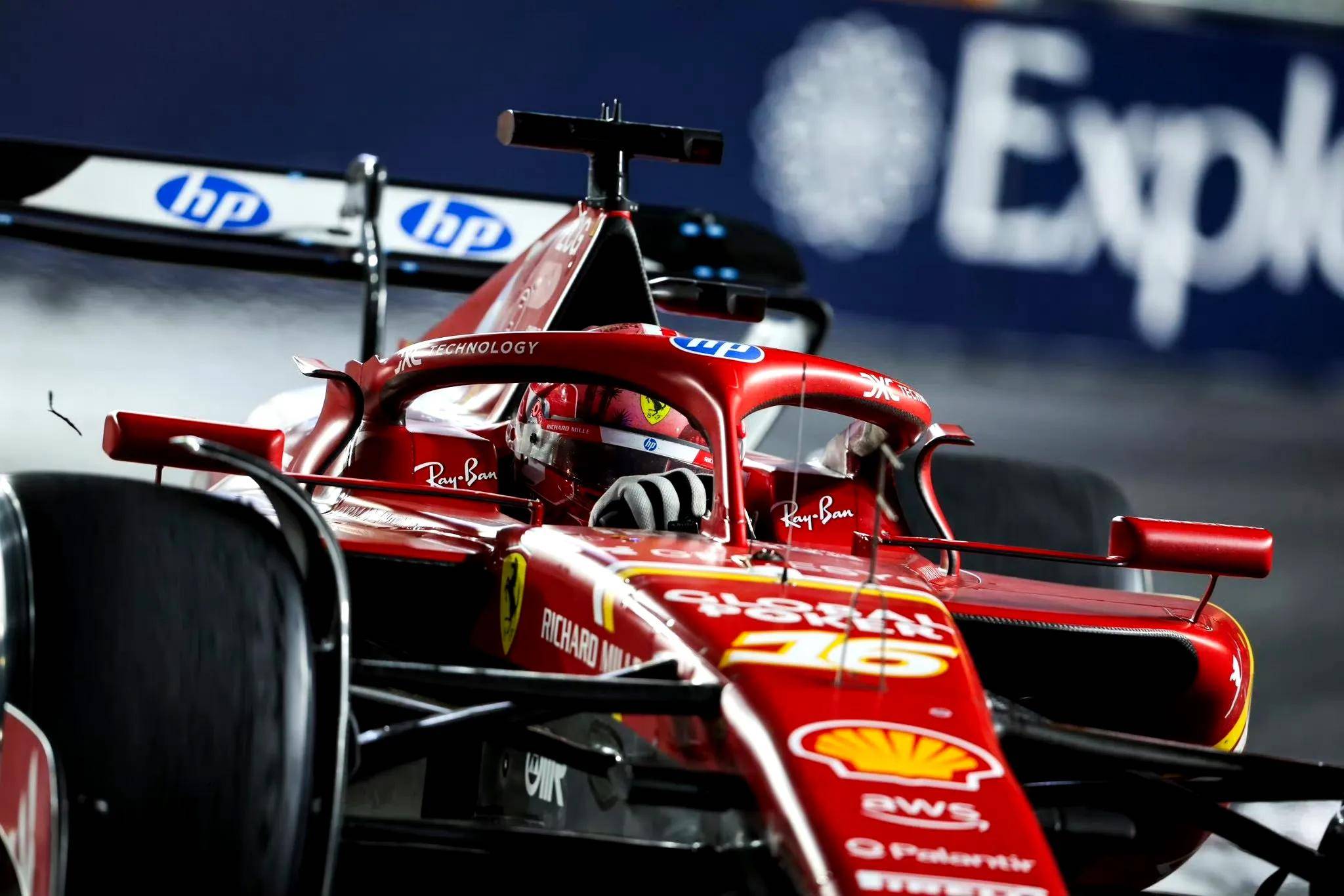 关于红牛二队力克索伯车队，诺里斯统治全场的信息