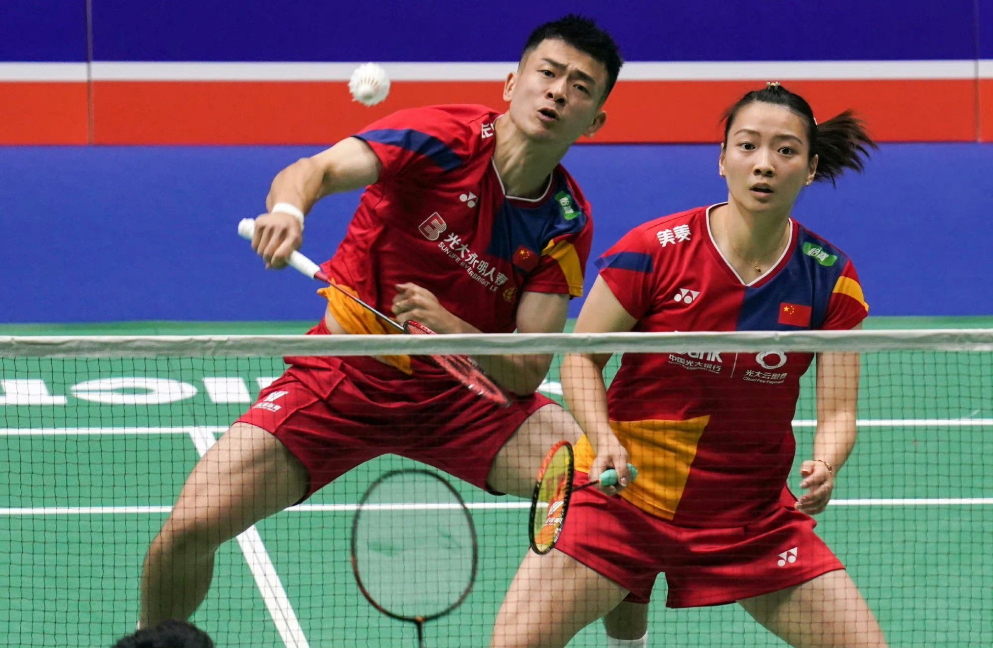 韩国队横扫丹麦队，郑思维刷新纪录